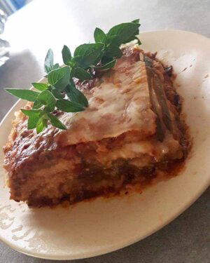 Eggplant Parmigiana (Calabrese Style Melanzana) (GF)