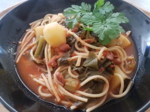 Spinach Potato Bean Goulash