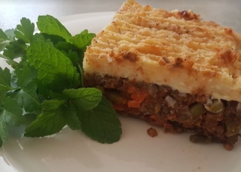 Lentil Shepherd’s Pie with Maple Syrup (GF)