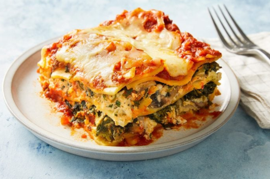 Tofu 'Ricotta' and Veg Lasagna (GF)